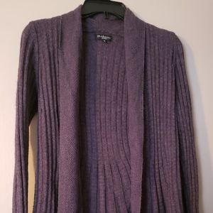 Flare cardigan sweater